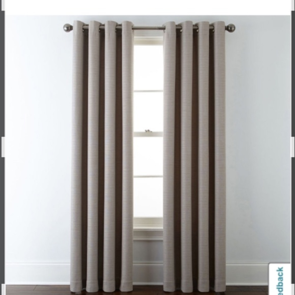 Curtain Panel.  Room darkening
